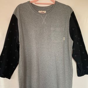 Vans “OFF THE WALL” 3/4 sleeve tee Men's XLG
